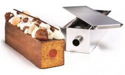  Stainless Steel Travel Cake Mould With Lid Size 25 X 9 X 5 Cm Manufacturers and Suppliers in India
