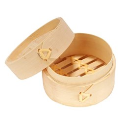  Bamboo Dimsum Basket Round 10 Cm Manufacturers and Suppliers in India