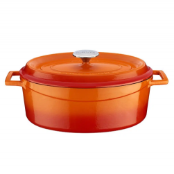  Lava 23x29 Cm Oval Casserole Capacity 4.67 Ltr (lv O Tc 29 K2) Orange Manufacturers and Suppliers in India