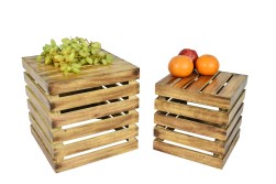 Wooden Buffet Riser Square Set Of 3 Pcs Manufacturers and Suppliers in India