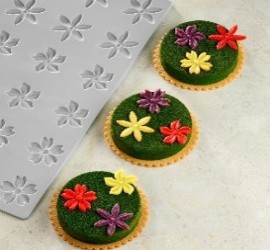 PAVONI SILICONE GARNISHING SHEET GG076 Floralia