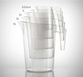 Acrylic Measuring Jug 5000ml (STC)