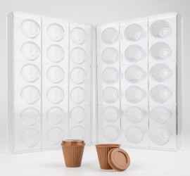 MARTELLATO CHOCOLATE MOULD MA1073