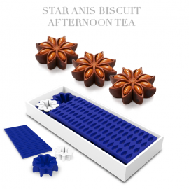  Sl-asaft Decotatoo Star Anis Biscuit Afternoon Tea Set Of 10 Pcs in Jamshedpur