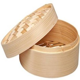  Bamboo Dim Sum Basket Round 20 Cm Manufacturers and Suppliers in India