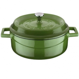 Lava 24 Cm Round Casserole Capacity 2.47 Litre (lv Y St 24 K2g) Green in Gujarat