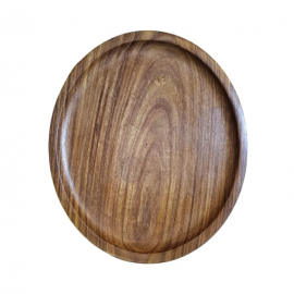  Wooden Pizza Plate Round 15 Cm (6