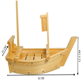  Wooden Sushi Boat 62x21x12.5cm Manufacturers and Suppliers in India