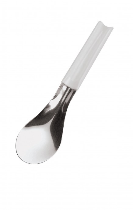 Stainless steel ice cream spatula with PVC handle Gelato spade