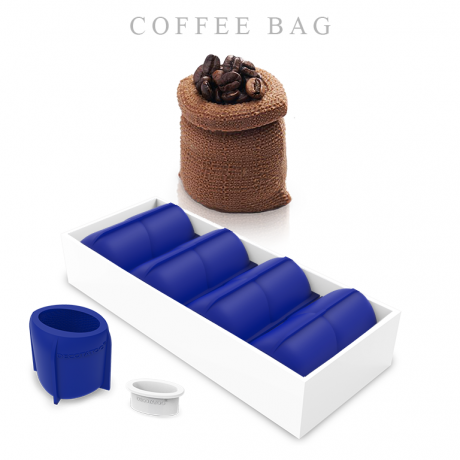 SL-CFBG DECOTATOO COFFEE BAG SILICONE MOULD SET OF 6 PCS