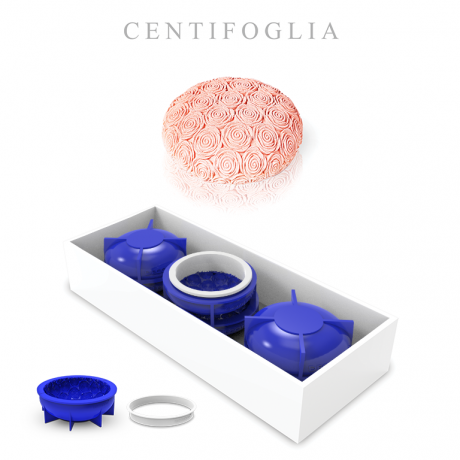 SL-CNT DECOTATOO CENTIFOGLIA SILICONE MOULD SET OF 6 PCS