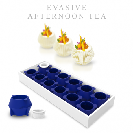 SL-EVSAFT DECOTATOO EVASIVE AFTERNOON TEA SILICONE MOULD SET OF 12 PCS