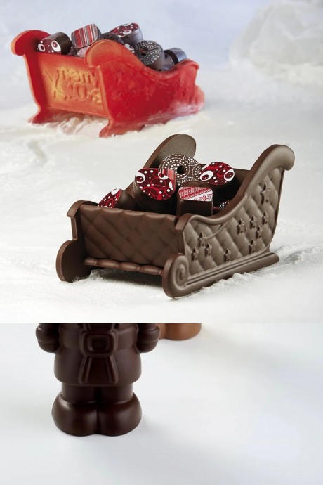 PAVONI KT127 Sleigh CHRISTMAS THERMOFORMED MOULD