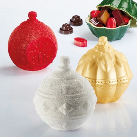 PAVONI KT149 Xmas Balls CHRISTMAS THERMOFORMED MOULD