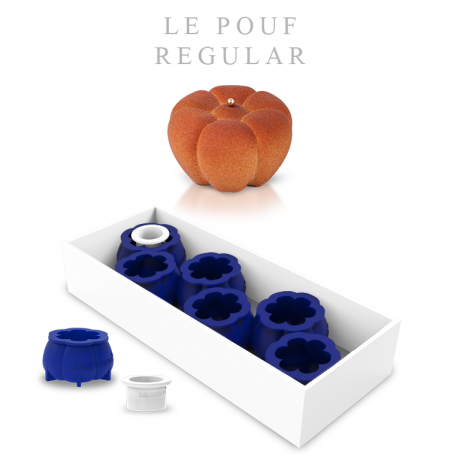 SL-LPFRG DECOTATOO LE POUF REGULAR SILICONE MOULD SET OF 6 PCS