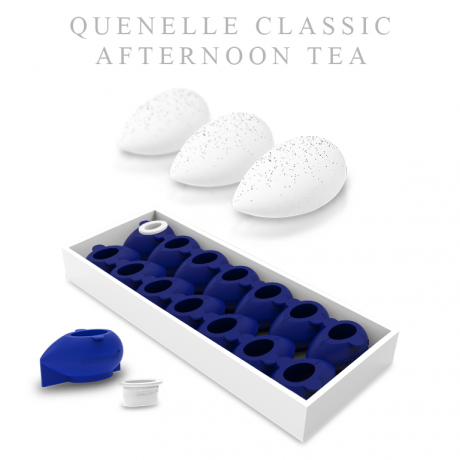 SL-QNCLAFT DECOTATOO QUENELLE CLASSIC AFTERNOON TEA SILICONE MOULD SET OF 14 PCS