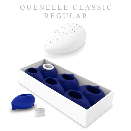SL-QNCLRG DECOTATOO QUENELLE CLASSIC REGULAR SILICONE MOULD SET OF 6 PCS