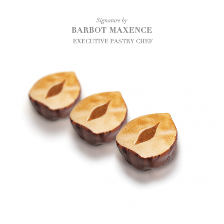 SL-CHAZEAFT DECOTATOO COEUR NOISETTE AFTERNOON TEA SILICONE MOULD SET OF 6 PCS