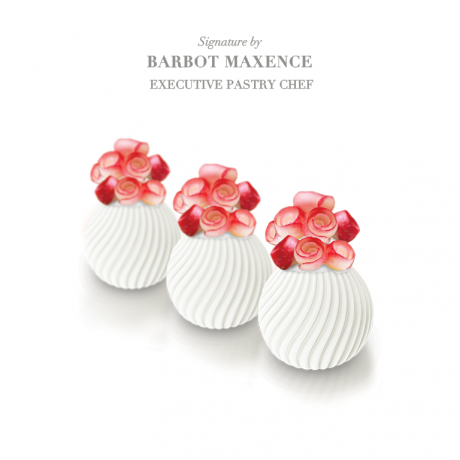 SL-DAMJAFT DECOTATOO DAME JEANNE AFTERNOON TEA SILICONE MOULD SET OF 14 PCS