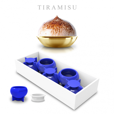 SL-TRM DECOTATOO TIRAMISU SILICONE MOULD SET OF 5 PCS