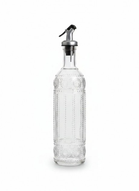 Glass Oil dispenser 500ML for Olive Oil, Vinegar, Liquid Beverages for Kitchen