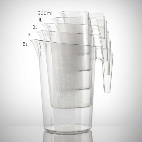 Acrylic Measuring Jug 5000ml (STC)