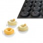 SILICON PASTRY MOULD DONUTS 30SIL01N