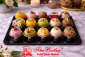 ACRYLIC DESSERT TRAY MUSHROOM 1X15