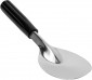Stainless steel ice cream spatula with PVC handle Gelato spade BLACK