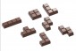 Chocolate mold Tetris CF0238, CF 0238