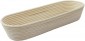 WOODEN PROOFING BASKET OVAL 38X10 CM