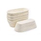 WOODEN PROOFING BASKET OVAL 25X15 CM