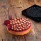 PAVONI SILICONE CAKE TOP27 SCARLET  RASPBERRY SHAPE